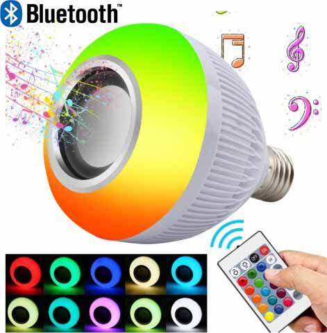 Ampolleta Multicolor Bluetooth Musical